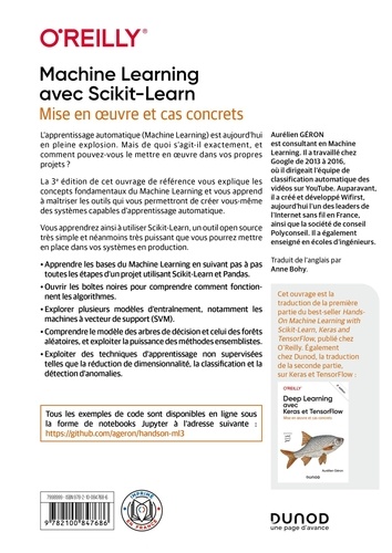 Machine Learning avec Scikit-Learn. Mise en oeuvre et cas concrets 3e édition
