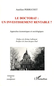 Le doctorat : un investissement rentable ?