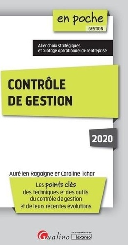 Contrôle de gestion  Edition 2020