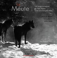 Aurore Aït Meziane et Fabrice Anfosso - La meute - Les loups échappés du Parc Alpha suite à la tempête Alex.