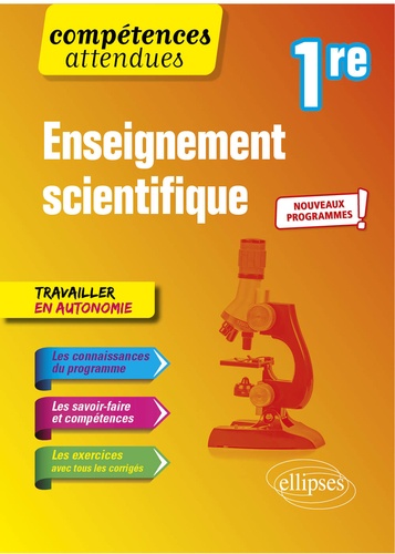 Enseignement scientifique 1re  Edition 2020