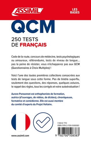 250 tests de français. Niveau collège