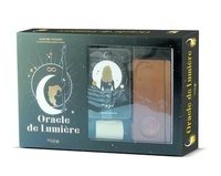 Aurore Widmer - Oracle de lumière - Coffret avec 48 cartes, 1 livret d'interprétation, 1 support de cartes et 1 bougie.
