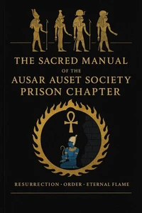The Sacred Manual Of The Ausar Auset Society Prison Chapter