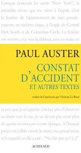 Constat D'Accident Et Autres Textes