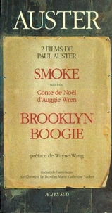 Smoke. suivi du Conte de Noël d'Auggie Wren. Brooklyn boogie