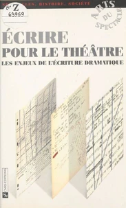 Écrire pour le théâtre
