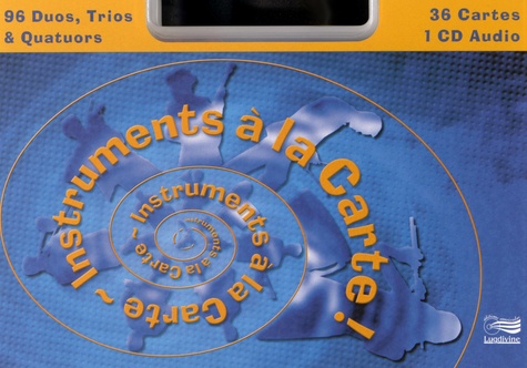 Denis Magnon et Alain Penet - Instruments à la carte ! - 36 cartes. 1 CD audio