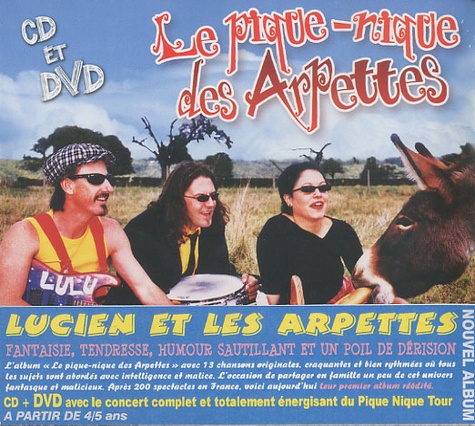  Lucien et les Arpettes - Le pique-nique des Arpettes. 1 DVD + 1 CD audio