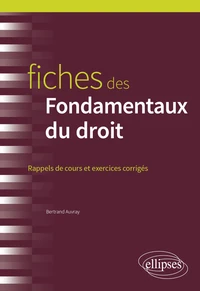 Fiches de Fondamentaux du droit