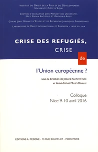 Crises des réfugiés, crise de l'Union européenne ?