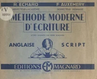 Méthode moderne d'écriture : anglaise script