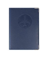 Etui passeport blinde silver