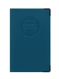 Porte papier pour voiture (format ancien permis) - Couleurs silver