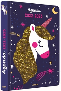  Auzou - Agenda sequins licorne.