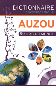  Auzou - Coffret Dictionnaire encyclopédique et Atlas du monde.