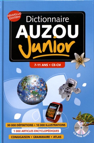  Auzou - Dictionnaire Auzou junior - 7-11 ans CE-CM. 1 Cédérom