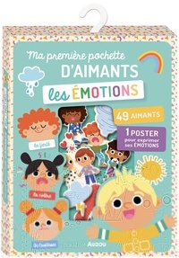 Auzou - Ma pochette d'aimants Les émotions - Avec 49 aimants et 1 poster pour exprimer ses émotions.