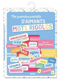 Ma première pochette d'aimants mots rigolos