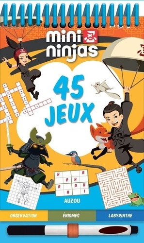  Auzou - Mini Ninjas - 45 jeux.