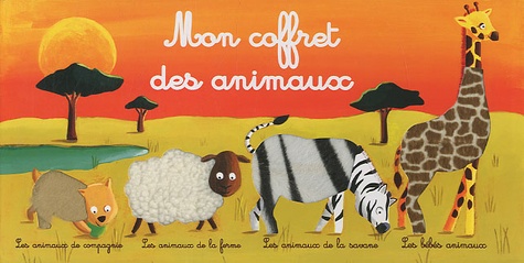  Auzou - Mon coffret des animaux - Coffret en 4 volumes.