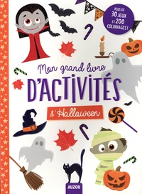 Mon grand livre d'activités d'Halloween