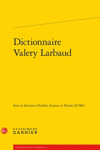 Dictionnaire Valery Larbaud