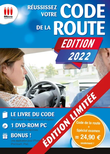 Couverture de Réussisez votre code de la route & Code de la route spécial examen : Pack en 2 volumes