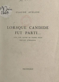 Lorsque Candide fut parti...