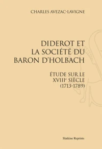 Diderot et la société du baron d'Holbach
