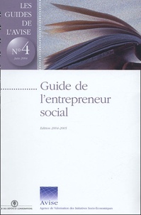  Avise - Guide de l'entrepreneur social.