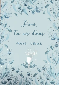 Image de communion - dorure - 25 ex