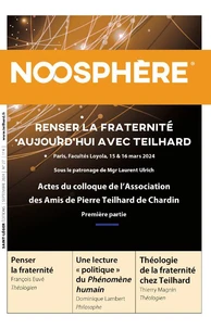 Penser la fraternité aujourd'hui avec Teilhard