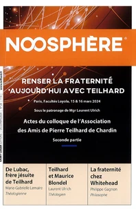 Penser la fraternité aujourd'hui avec Teilhard