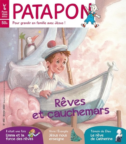  Editions Pierre Téqui - Patapon N° 492, février 2022 : Rêves et cauchemars.