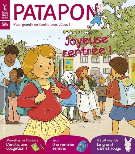  Editions Pierre Téqui - Patapon N° 509, septembre 2023 : Joyeuse rentrée !.