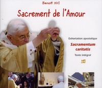  Benoît XVI - Sacrement de l'Amour - 3 CD audio.