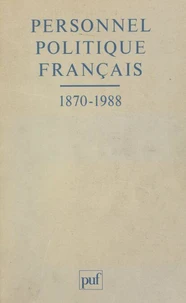 Personnel politique français, 1870-1988