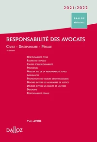 Responsabilité des avocats