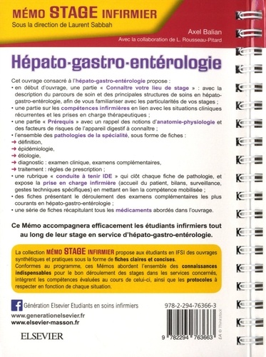 L'indispensable en stage d'hépato-gastro-entérologie 3e édition