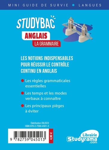 Anglais. La grammaire