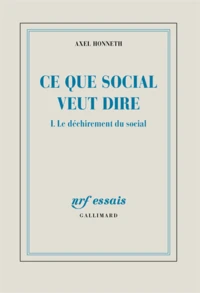 Ce que social veut dire