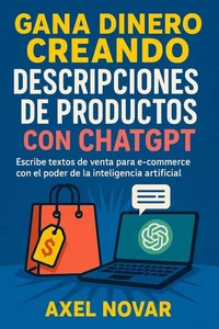 Gana dinero creando descripciones de productos con ChatGPT: Escribe textos de venta para e-commerce con el poder de la inteligencia artificial