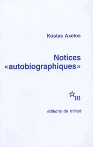 Notices "autobiographiques"