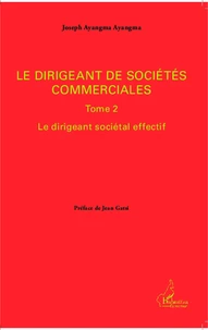 Le dirigeant de sociétés commerciales