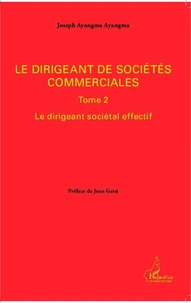 Le dirigeant de sociétés commerciales