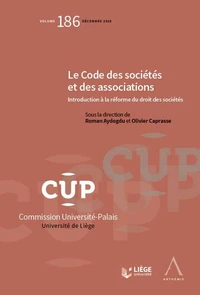 Le code des sociétés et des associations