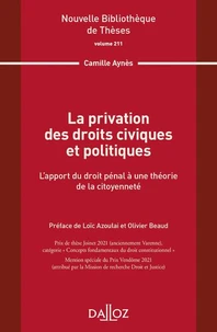 La privation des droits civiques et politiques