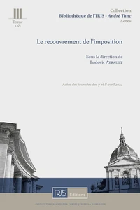 Le recouvrement de l'imposition