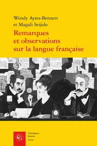 Remarques et observations sur la langue francaise
